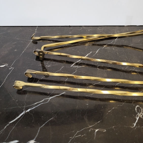 Vintage brass and Cooper hanging ustensile bundle - Picture 4 of 6